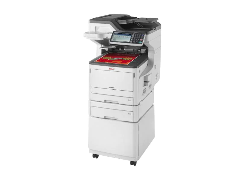 OKI MC883dnct, Farblaser Drucker, A3, 35 Seiten pro Minute, Drucken, Scannen, Kopieren, Fax, Duplex