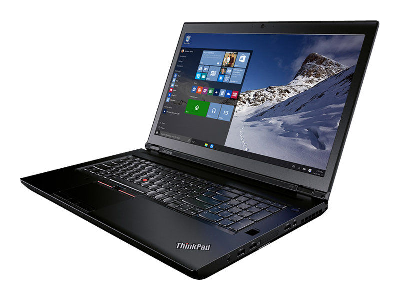 Lenovo ThinkPad P70 20ER, Intel Xeon E3-1505MV5, 16GB DDR4 RAM, 512GB SSD, 17.3 Zoll, 3840 x 2160 Pixel, Windows 10 Pro