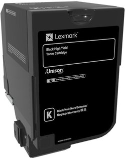 LEXMARK Toner schwarz CX725