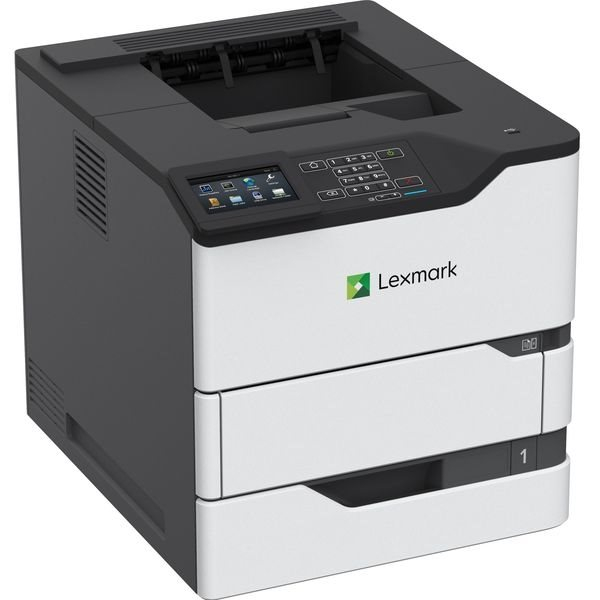 Lexmark MS822de, Schwarzweiss Laser Drucker, A4, 52 Seiten pro Minute, Drucken, Duplex