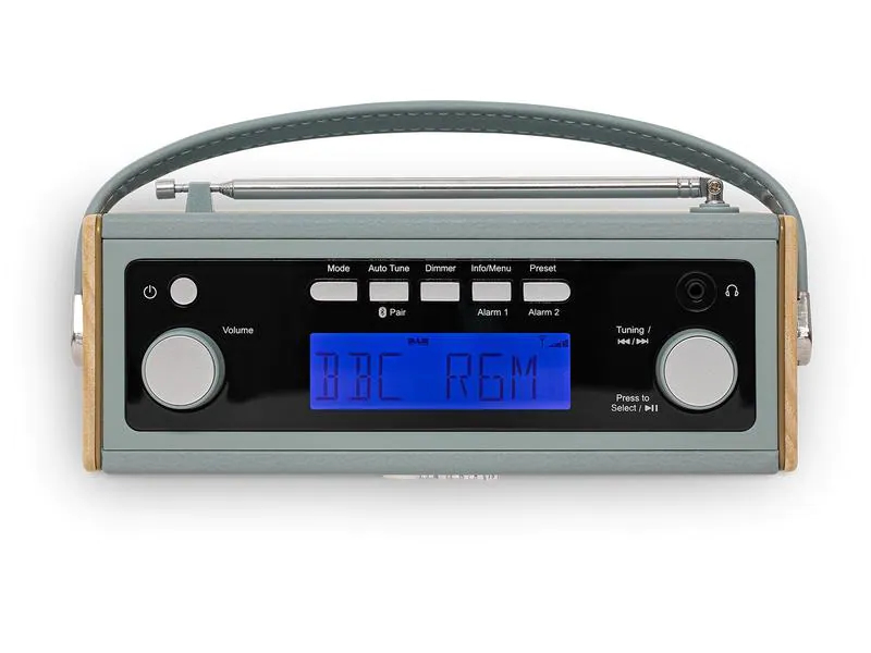 Roberts DAB+ Radio Rambler Stereo Pastel Blue