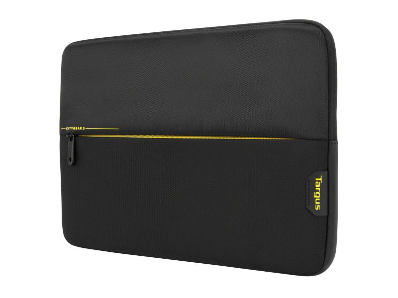 Targus Notebook-Sleeve CityGear 14", Tragemöglichkeit: Ohne Tragevorrichtung, Bildschirmdiagonale: 14 ", Farbe: Schwarz, Material: Polyester; PU