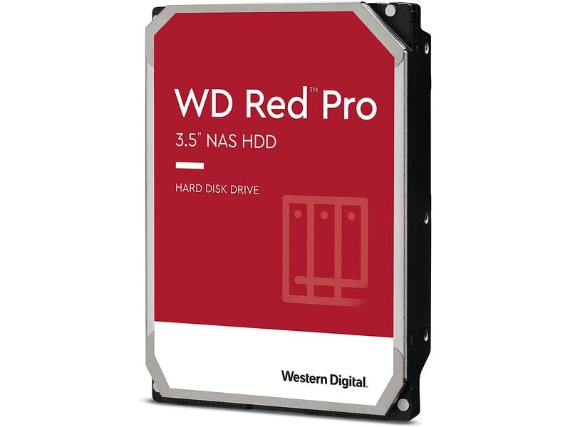 Western Digital Harddisk Red Pro SATA 3.5" 12 TB, Speicher Anwendungsbereich: NAS, Speicherkapazität total: 12 TB, Dauerbetrieb, Speicherschnittstelle: SATA III (6Gb/s), Festplatten Formfaktor: 3.5", Festplatten Schnittstelle: SATA, HDD Umdrehungsgeschwi