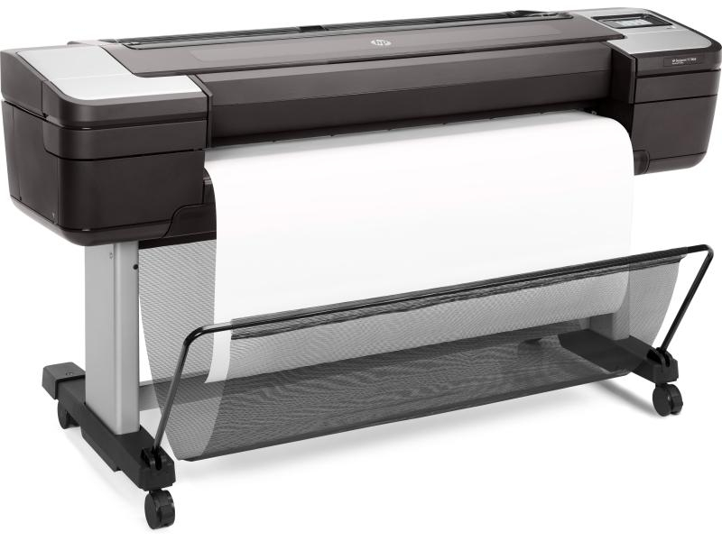 HP Drucker DesignJet T1700DR - 44", Verbindungsmöglichkeiten: USB 2.0; LAN, Druckertyp: Farbig, Drucktechnik: Tintenstrahl, Total Fassungsvermögen Papierzuführungen: 2 Rolle/n, Funktionen: Drucken, Anzahl Papierzuführungen (integriert): 2, Anzahl Papi