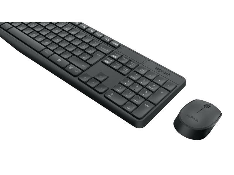 Logitech Wireless Tastatur-Maus-Set MK235 CH-Layout