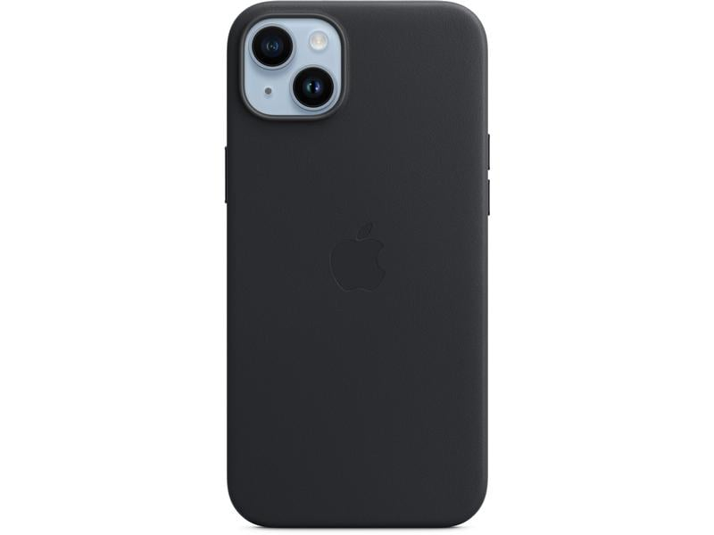 iPhone 14 Plus Leather Case with MagSafe - Midnight