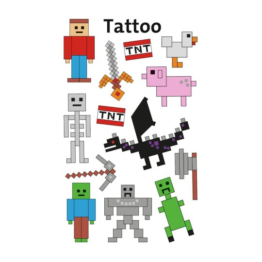 AVERY Zweckform ZDesign Kids Tattoos "Pixel"