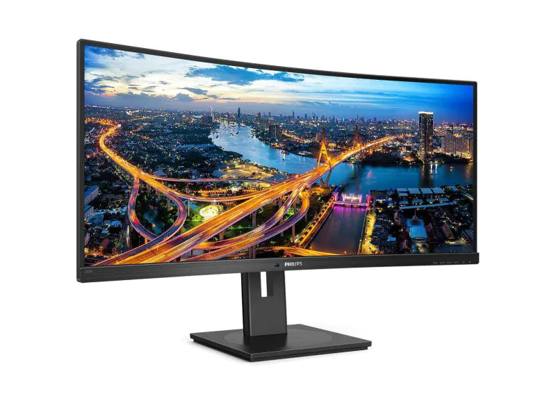 Philips 345B1C/00, 34 Zoll LED, 3440 x 1440 Pixel Full HD, 21:9, HDMI USB, Schwarz