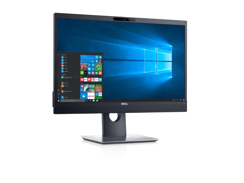 DELL P2418HZM Konferenzmonitor, Bildschirmdiagonale: 23.8 ", Auflösung: 1920 x 1080 (Full HD), Bildwiederholrate: 60 Hz, Anschlüsse: Kopfhörer, USB 2.0, DisplayPort, HDMI, VGA, USB 3.0, Anwendungsbereich: Business, Ergonomie: Schwenkbar, Neigbar, Höhe