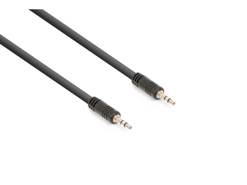 Vonyx CX334-6 3,5 mm Klinke - Cinch 6 m, Kabeltyp: Anschlusskabel, Audioanschluss Seite A: 3,5 mm Klinke, Audiokanäle: Stereo, Audioanschluss Seite B: Cinch, Farbe: Schwarz, Länge: 6 m