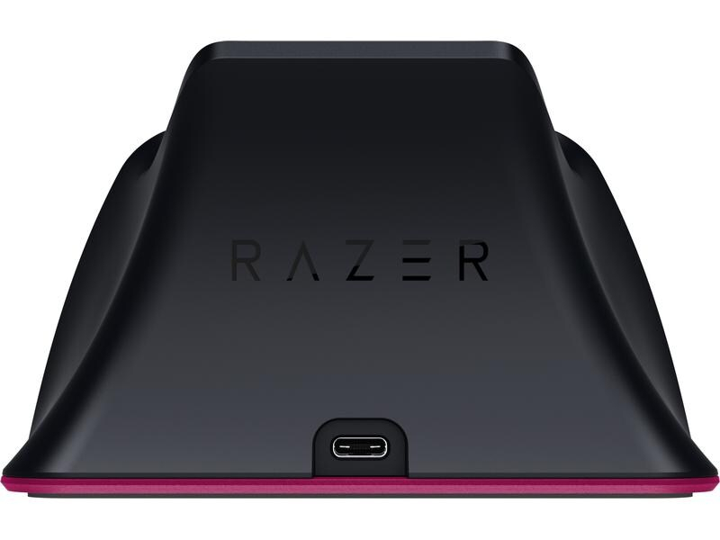 Razer Ladestation Quick Charging Stand Rot, Schnittstellen: USB, Plattform: PlayStation 5