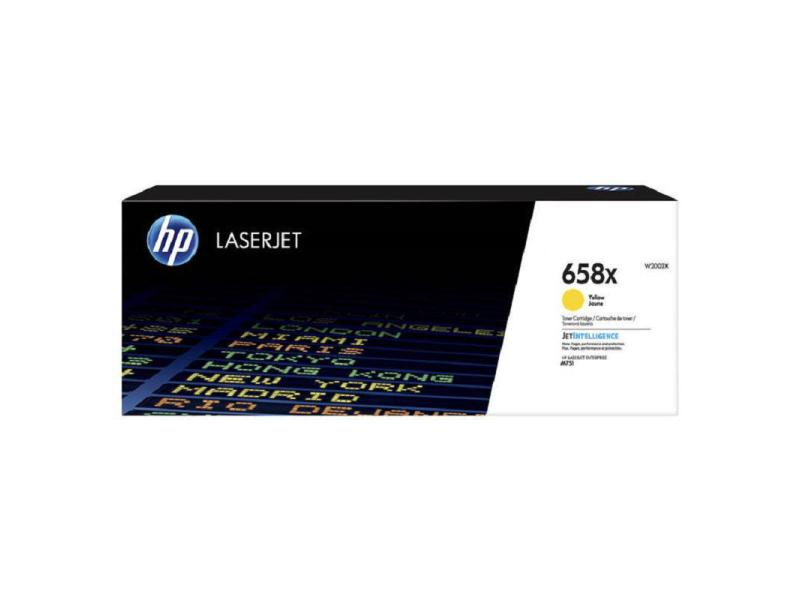 HP Toner 658X yellow W2002X CLJ Enterprise M751 28'000 S.