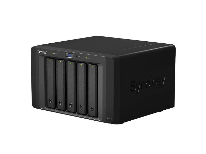 Synology NAS-Erweiterungsgehäuse DX517 5-bay, Anzahl Laufwerkschächte: 5 ×