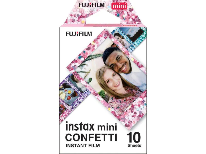Fujifilm Analogfilm Instax Mini 10 Blatt confetti, Zubehörtyp: Analogfilm