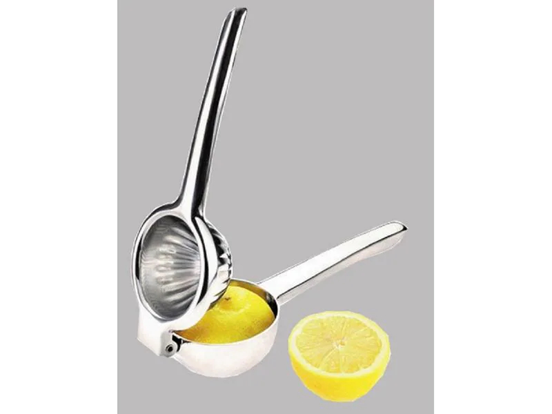 Moha Zitruspresse Limone Silber, Betriebsart: Manuell, Ausstattung: Zitruspresse, Farbe: Silber, Gerätetyp: Zitruspresse, Set: Nein