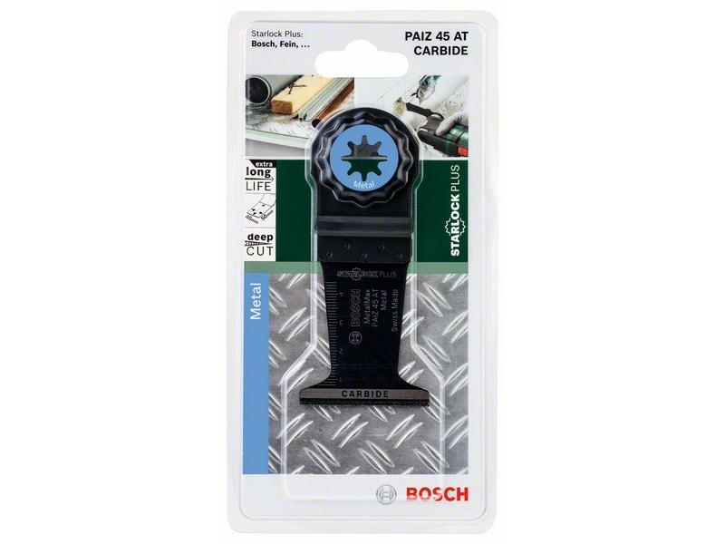 Bosch Tauchsägeblatt Starlock PAIZ 45 AT Metall Max, 45 mm, Zubehörtyp: Sägeblatt, Set: Nein