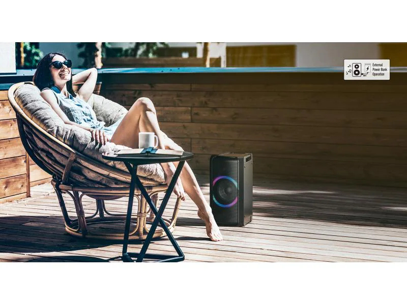 Panasonic Bluetooth Speaker SC-TMAX5EG-K Schwarz