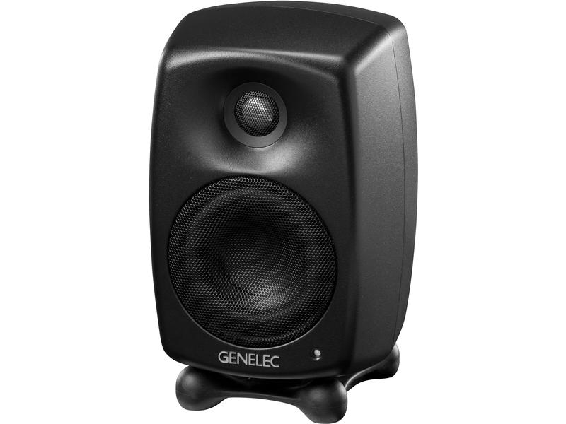 Genelec Studiomonitor G Two ? 50 Watt, Schwarz, Monitor Typ: Nearfield Monitor, Midfield Monitor, Multimedia / Desktop, Lautsprecher Wege: 2-Wege, Lautsprecher Kategorie: Aktiv