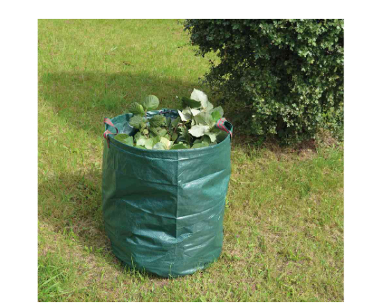 BRÜDER MANNESMANN Gartensack, 272 Liter, Polypropylen, grün