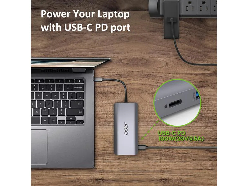 Acer Dockingstation USB-C 12-in-1 Dongle Mini