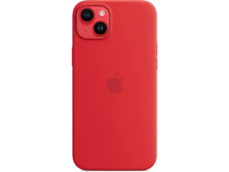 Apple Silicone Case mit MagSafe iPhone 14 Plus Rot