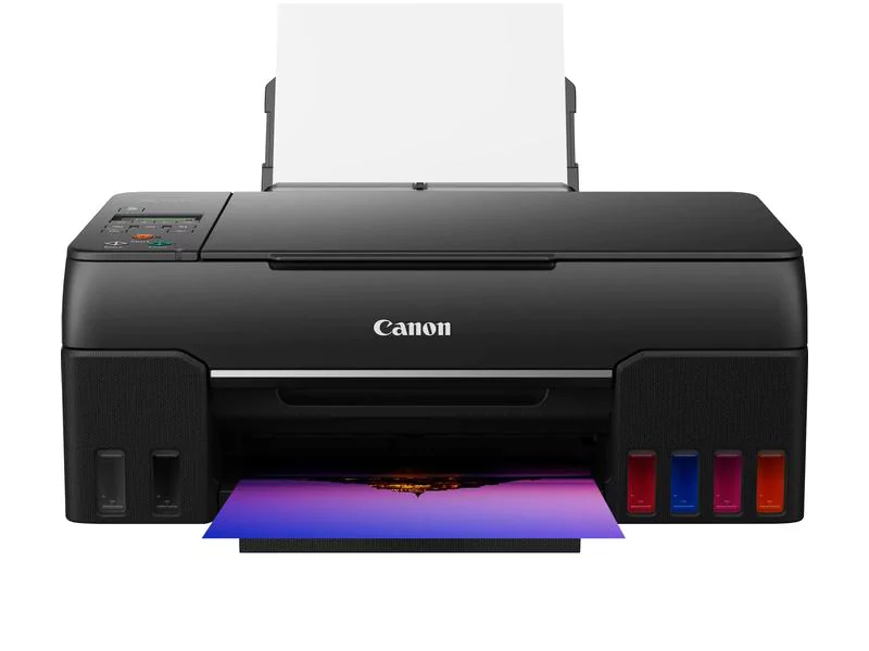 Canon Multifunktionsdrucker PIXMA G650, Druckertyp: Farbig, Drucktechnik: Tintenstrahl, Total Fassungsvermögen Papierzuführungen: 100 Seiten, Mobildruck: Ja, Anzahl Papierzuführungen (maximal): 1, Druckgeschwindigkeit (farbig): 3.9 ppm