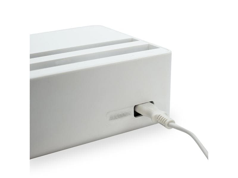 Alldock Ladestation Wireless Weiss