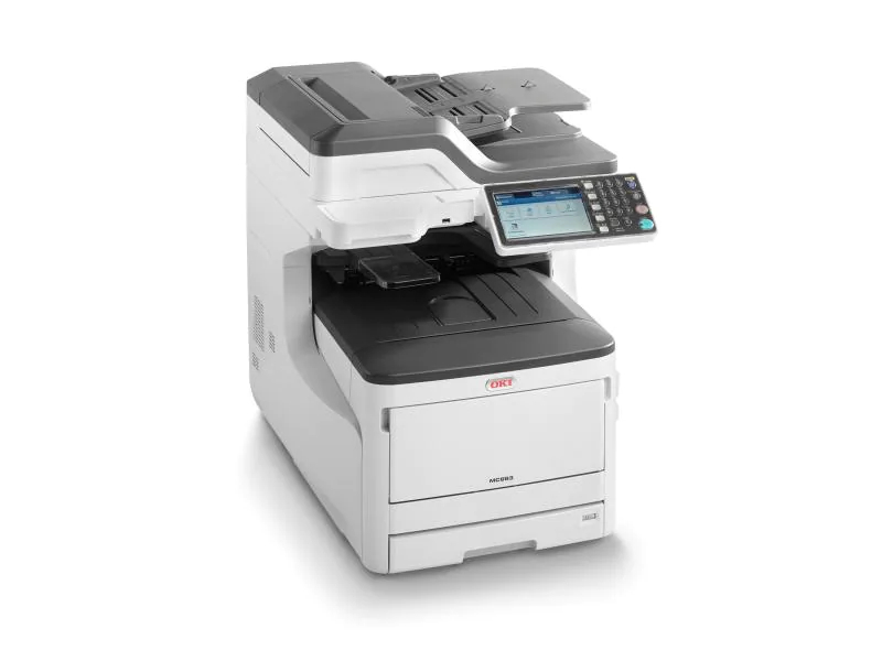 OKI MC883dn, Farblaser Drucker, A3, 35 Seiten pro Minute, Drucken, Scannen, Kopieren, Fax, Duplex