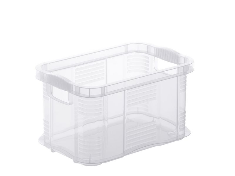 Rotho Aufbewahrungsbox AGILO A5 transparent Volumen: 6 l, Breite: 190 mm, Material: Kunststoff, Tiefe: 290 mm, Höhe: 155 mm, Produkttyp: Aufbewahrungsbox, Verpackungseinheit: 1 Stück