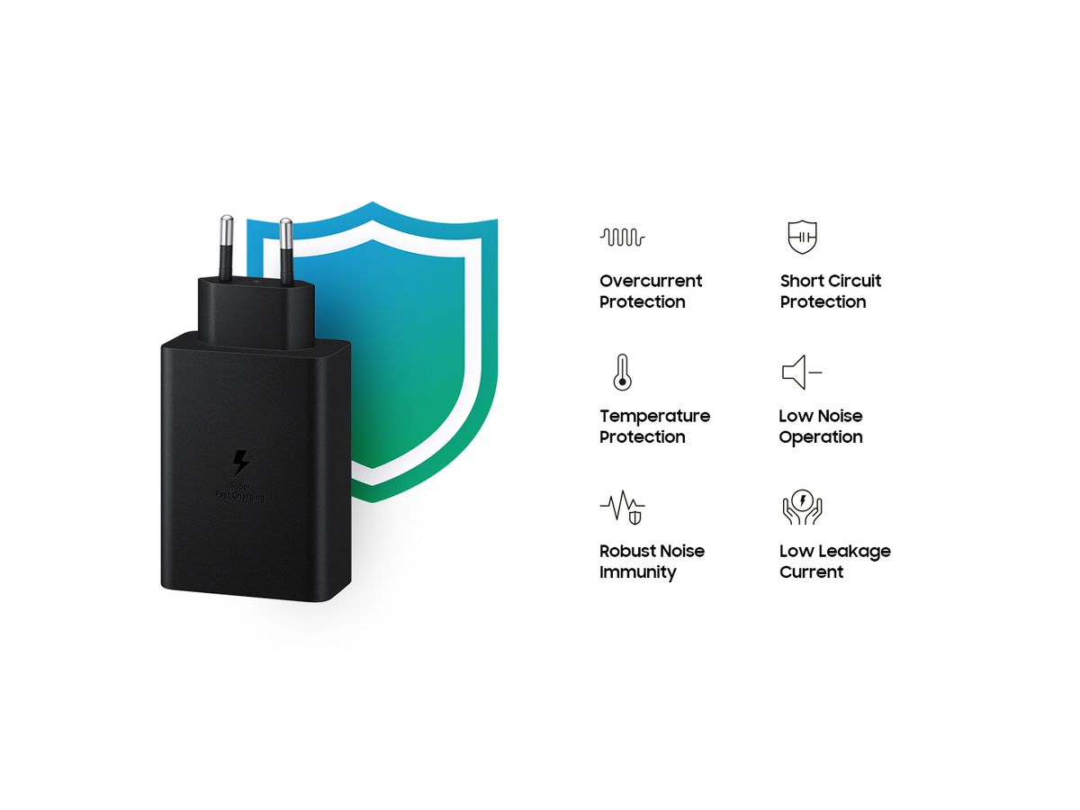 Samsung 65W Power Adapter Trio Black