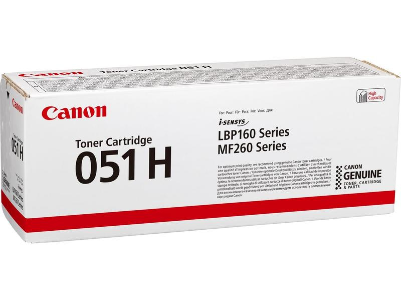 CANON 051H | 4100 Seiten CANON Tonerkassette mit hoher Reichweite, schwarz