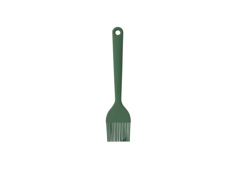 Brabantia Backpinsel TASTY+ Fir Green, Farbe: Grün, Material: Silikon, Spülmaschinenfest, Backpinsel mit langen Silikonfängen