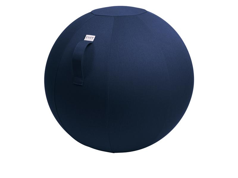 VLUV Sitzball Leiv Royal Blue, Ø 70-75 cm, Natürlich Leben: Keine Besonderheiten, Umweltzertifikate: Keine Zertifizierung, Breite: 75 cm, Höhe: 75 cm, Tiefe: 75 cm, Material: Polyester