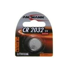 ANSMANN Lithium Knopfzelle "CR2032", 3,0 Volt, 1er-Blister