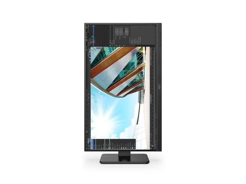 AOC 27P2Q, 27 Zoll LED, 1920 x 1080 Pixel Full HD, 16:9, DVI VGA HDMI USB, Schwarz