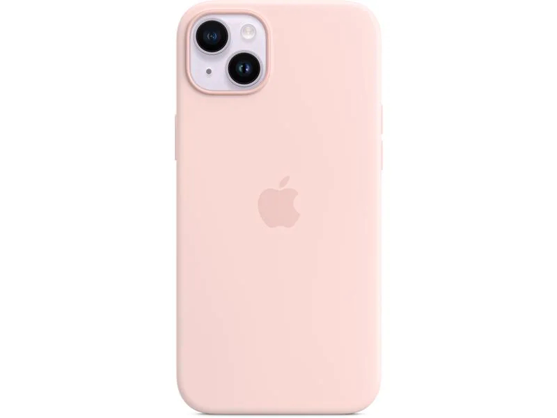 Apple Silicone Case mit MagSafe iPhone 14 Plus Pink