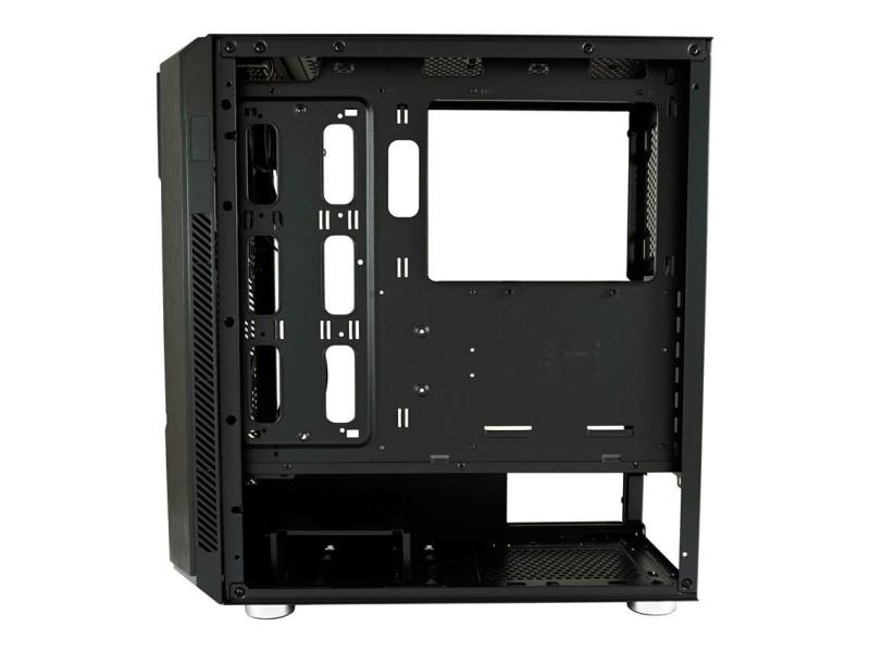 LC-Power PC-Gehäuse Gaming 702B - Skyscraper_X, Netzteil vorinstalliert: Nein, Farbe: Schwarz, Anzahl Lüfterplätze: 6, Sichtfenster: Ja, Gehäuse Bauart: Mid-Tower, Unterstützte Mainboards: ATX, Mini-ITX, Micro-ATX