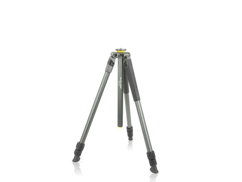 Vanguard Stativ Alta Pro 2+ 263CB 10, Höhenverstellbar: Ja, Farbe: Grau, Material: Carbon, Stativ-Bauart: Dreibeinstativ, Stativgewinde: 1/4", 3/8'', Stativ-Ausstattung: Tasche, Kugelkopf, Schnellwechselplatte, Stativgewinde