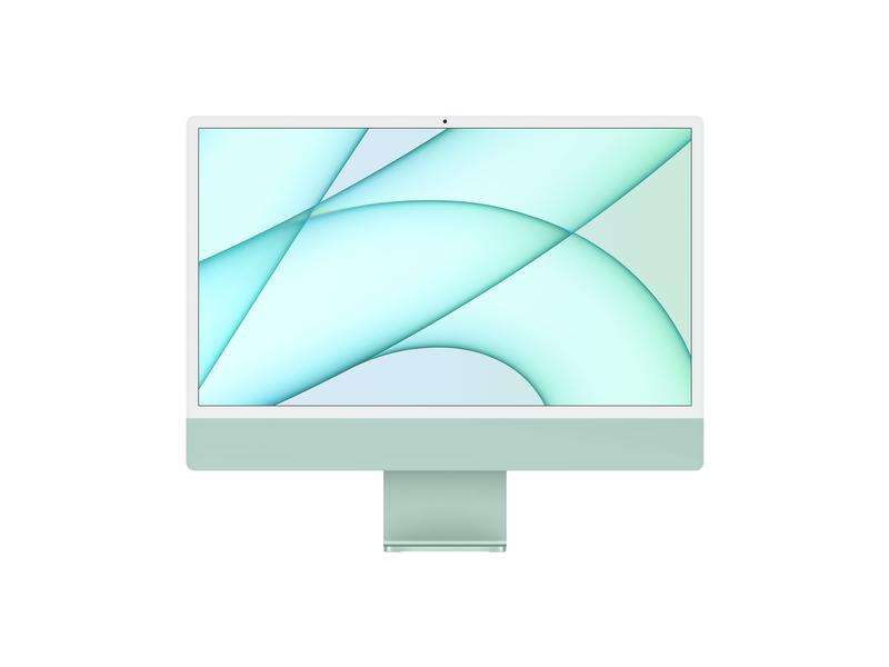 iMac 24-inch with Retina 4.5K display: Apple M1 chip with 8core CPU and 7core GPU, 256GB - Green