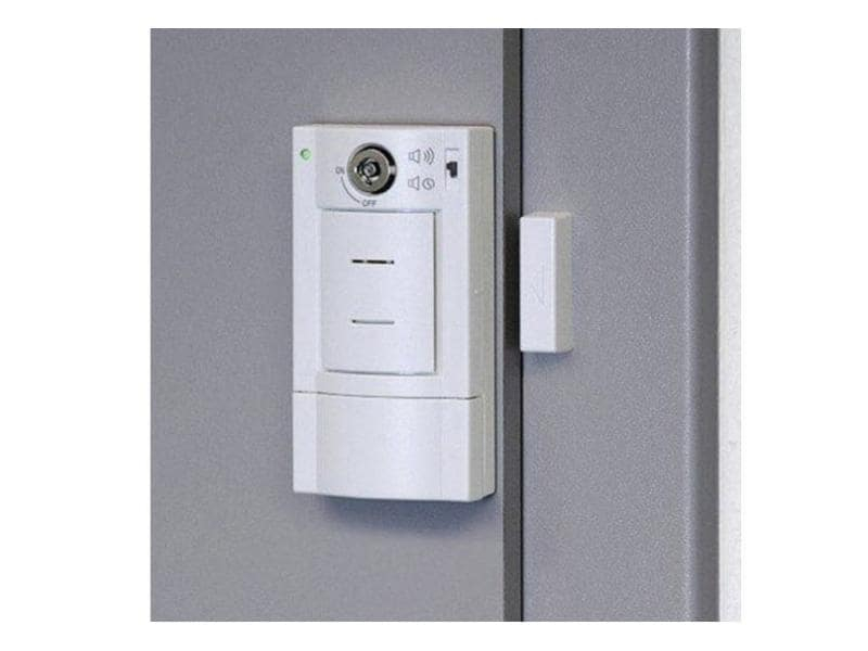 Pentatech Tür- & Fensteralarm DG6 mit Schlüsselschalter, Typ: Schlüsselschalter, Öffnungsmelder, Alarmierung: Akustisch, Set: Nein, Vandalenschutz: Nein, Anwendungsbereich: Schützen, Indoor, Produktart: Sensoren und Gefahrenmelder