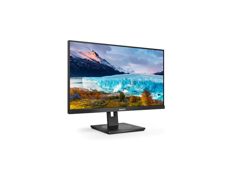 Philips 275S1AE/00, 27 Zoll LED, 2560 x 1440 Pixel Full HD, 16:9, DVI HDMI, Schwarz