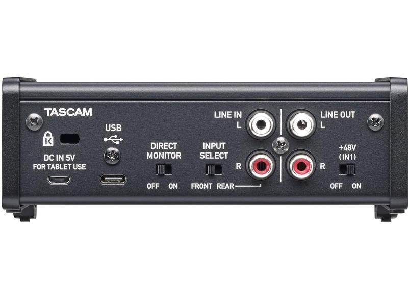 Tascam Audio Interface US-1x2HR, Mic-/Linekanäle: 2, Abtastrate: 192 kHz, Samplingtiefe: 24 bit