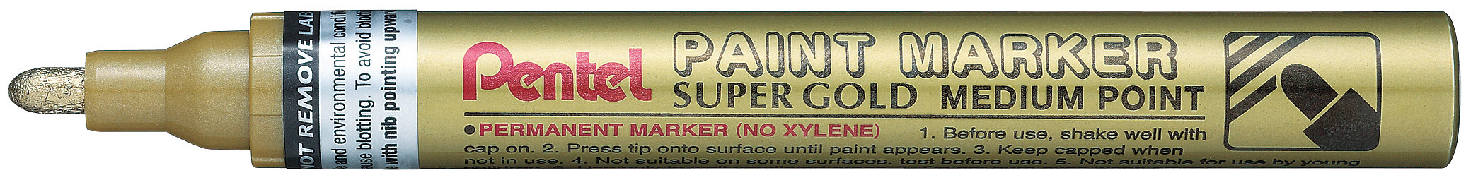 PENTEL Paint Marker 2,5mm MMP10X gold