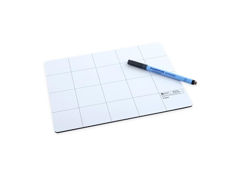 iFixit Magnetmatte Magnetic Project Mat, Zubehörtyp Mobiltelefone: Magnetmatte, Farbe: Weiss