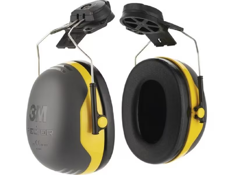 3M Gehörschutz Peltor für Helm X2P3E , Schwarz / Gelb, Zielgruppe: Unisex, Typ: Kapsel, Detailfarbe: Gelb, Schwarz, Grössensystem: EU, Grössentyp: Normalgrösse, Grösse: Standard