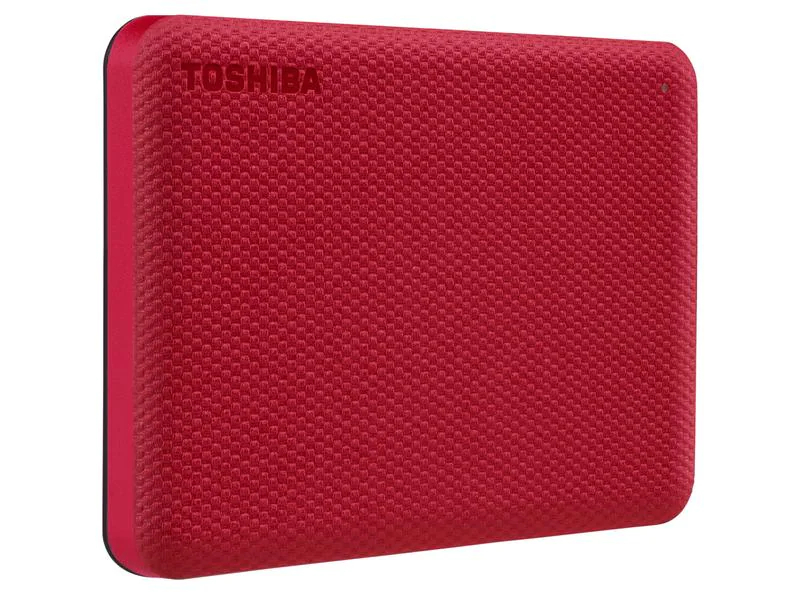 TOSHIBA HDD CANVIO Advance 1TB HDTCA10ER3AA USB 3.2 Gen 1, 2.5 inch red