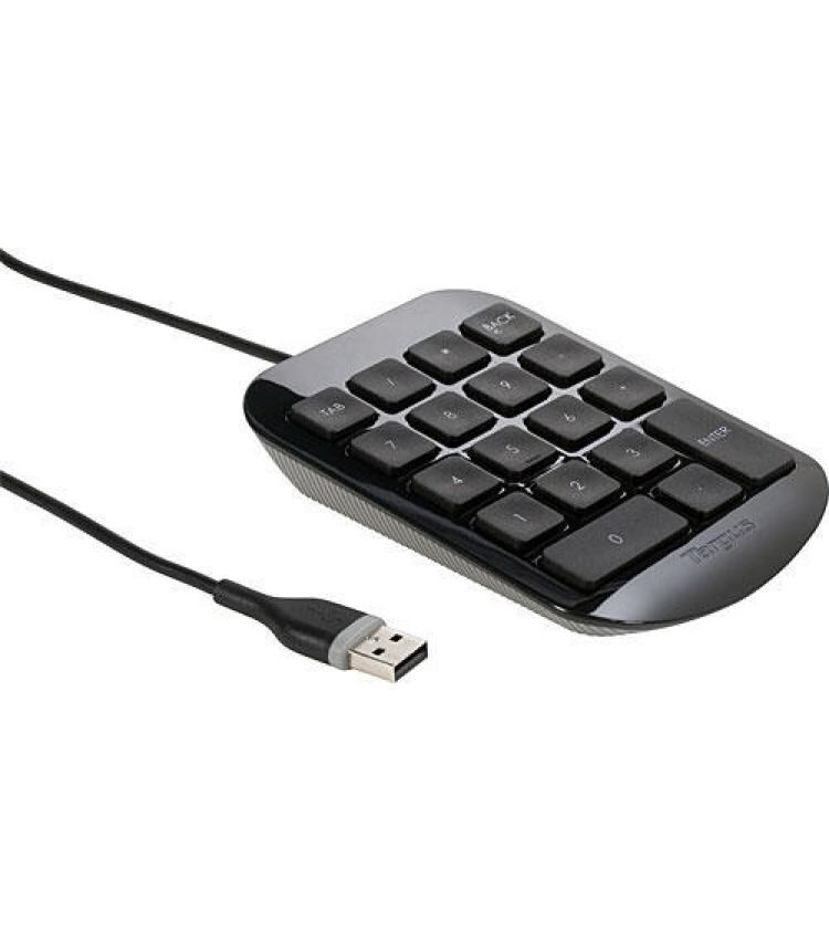 TARGUS Wired USB Numeric Keypad AKP10EU USB Port Black