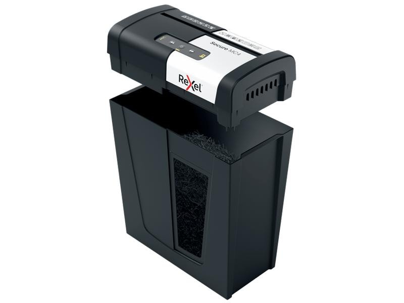 Rexel Aktenvernichter Rexel Secure MC4 Whisper-Shred P-5, 4 Seiten