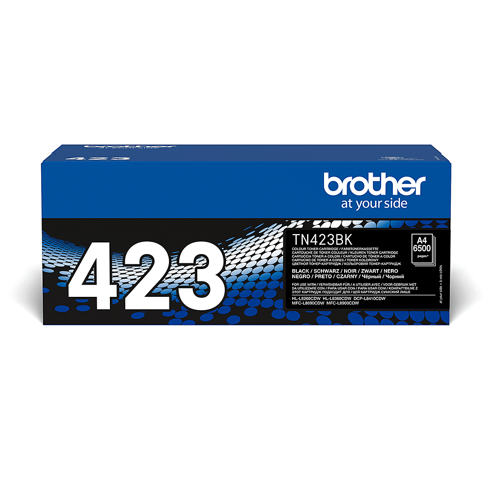 BROTHER Toner HY schwarz TN-423BK HL-L8260CDW 6500 Seiten