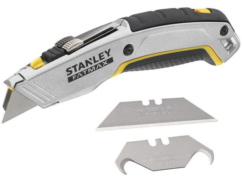 Stanley Fatmax Messer Fatmax Pro 2-in-1 19 mm, Set: Nein, Funktionen: Klingenarretierung, Einziehbare Klinge, Klingenmagazin, Typ: Messer